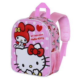 Sanrio Hello Kitty Sac à dos 3D Elite Lovely 30x25x10 cm - Pour enfant à partir de 3 ans - Design en relief et dos rembourré