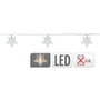 Decorative Lightning Guirlande lumineuse à piles avec étoiles, blanc froid, 10 LED, 1,30 m