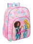 Safta Sac à dos junior Barbie "Painterly" adapté au chariot 32x38x12 cm - 36 mois