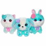 Scruff A Luvs Animaux en peluche - Boule de poils - Bleu