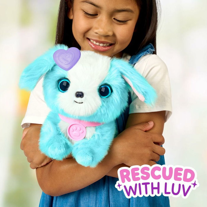 Scruff A Luvs Animaux en peluche - Boule de poils - Bleu Scruff A Luvs Animaux en peluche - Boule de poils - Bleu