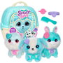 Scruff A Luvs Animaux en peluche - Boule de poils - Bleu