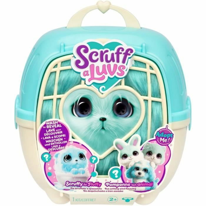Scruff A Luvs Animaux en peluche - Boule de poils - Bleu Scruff A Luvs Animaux en peluche - Boule de poils - Bleu