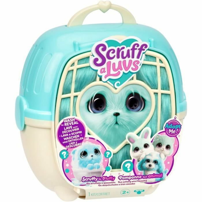 Scruff A Luvs Animaux en peluche - Boule de poils - Bleu Scruff A Luvs Animaux en peluche - Boule de poils - Bleu