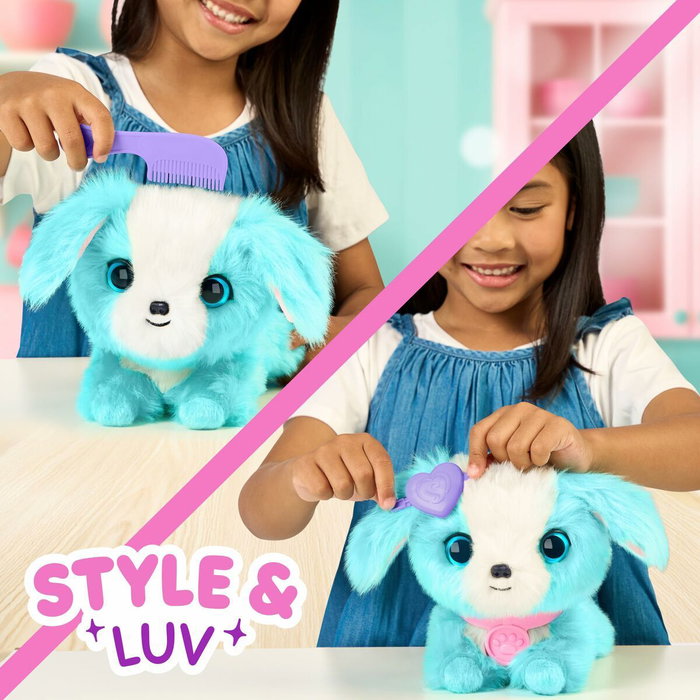 Scruff A Luvs Animaux en peluche - Boule de poils - Bleu Scruff A Luvs Animaux en peluche - Boule de poils - Bleu