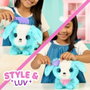 Scruff A Luvs Animaux en peluche - Boule de poils - Bleu