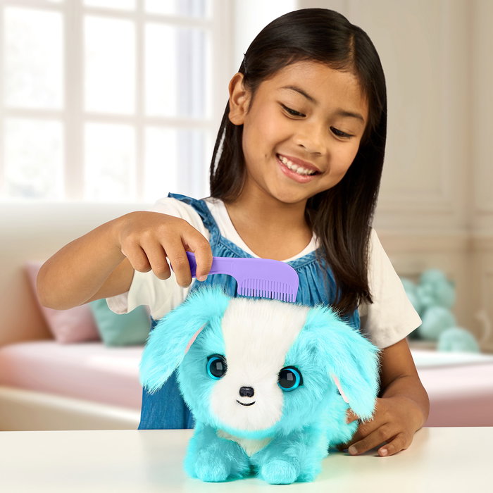 Scruff A Luvs Animaux en peluche - Boule de poils - Bleu Scruff A Luvs Animaux en peluche - Boule de poils - Bleu