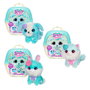Scruff A Luvs Animaux en peluche - Boule de poils - Bleu