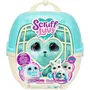Scruff A Luvs - Boule de poils à toiletter bleue, peluche transformable chat/chien/lapin avec accessoires et certificat