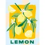 Ravensburger CréArt - Peinture par numéros adulte 'Lemon' - Tableau déco 18 x 24 cm avec 7 pots peinture acrylique
