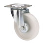 Ruedas Alex Roue rotative Blanche Poliamix Ø 10 cm 150 kg