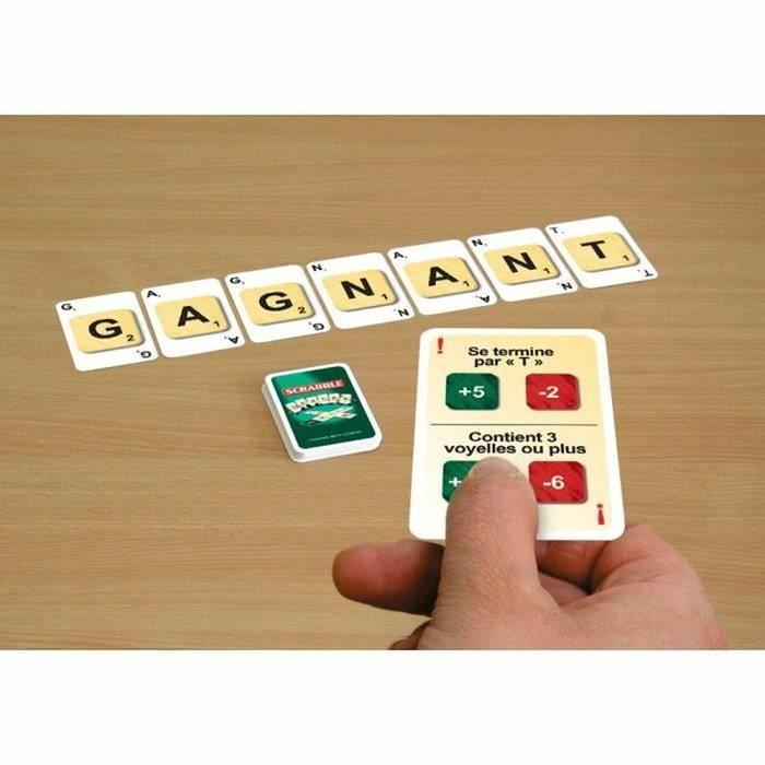 Megableu Scrabble cartes - 3 jeux en 1 Megableu Scrabble cartes - 3 jeux en 1