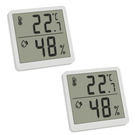 Tfa Thermo-hygromètre numérique 30.5059 - Lot de 2