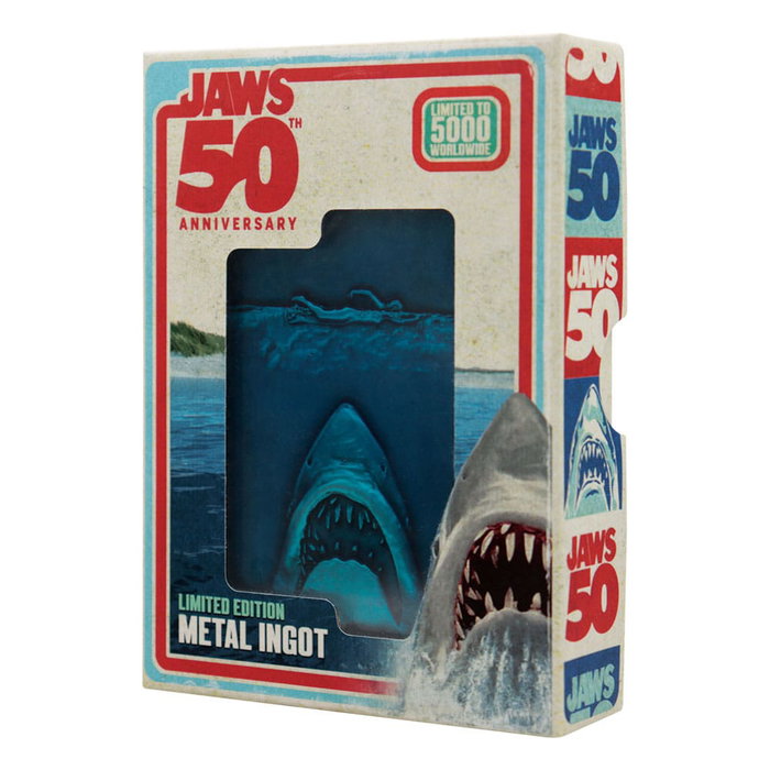 FaNaTtik Jaws Lingot 50th Anniversary Poster Limited Edition FaNaTtik Jaws Lingot 50th Anniversary Poster Limited Edition