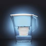 Aqua Optima Carafe Filtrante Liscia Evolve 2,5 L Bicolore Plastique Mate Ergonomique Transportable Écologique