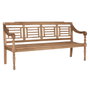 Home ESPRIT Banc Teck Taillé Naturel 200 x 65 x 101 cm