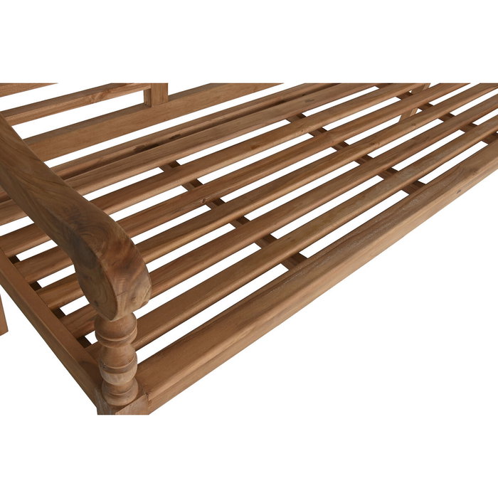 Home ESPRIT Banc Teck Taillé Naturel 200 x 65 x 101 cm