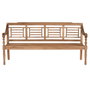 Home ESPRIT Banc Teck Taillé Naturel 200 x 65 x 101 cm