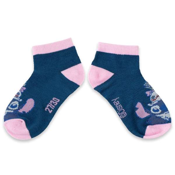 Cerdá Pack de chaussettes cheville Stitch T.23/26 - Modèles assortis - Pour pointures 23-26, à partir de 3 ans