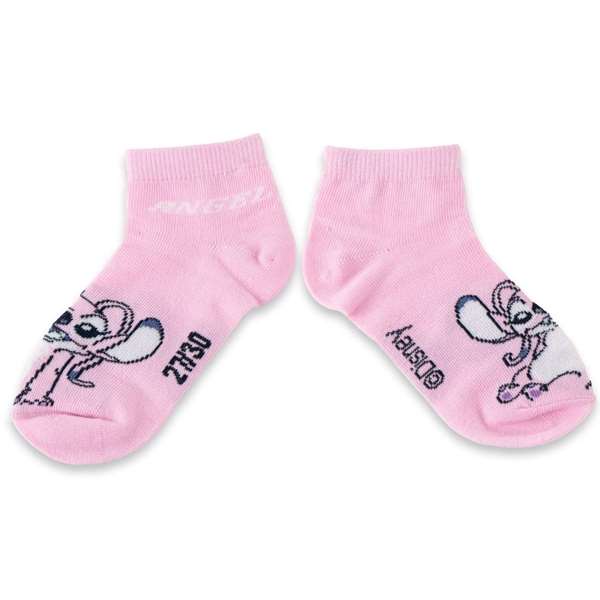 Cerdá Pack de chaussettes cheville Stitch T.23/26 - Modèles assortis - Pour pointures 23-26, à partir de 3 ans