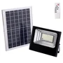 Projecteur LED Solaire 100W 6500K avec Panneau 6V/12W et Télécommande - Blanc froid