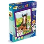 Ravensburger Kit de Peinture par Numéros CreArt Kids 25840 - Cheval et Chatons - Tableau 18x24cm avec Cadre - Dès 7 Ans