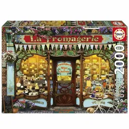 Educa - Puzzle 'La Boutique de Fromages Fins' - 2000 Pièces - 96 x 68 cm - Pour Adultes à partir de 15 Ans