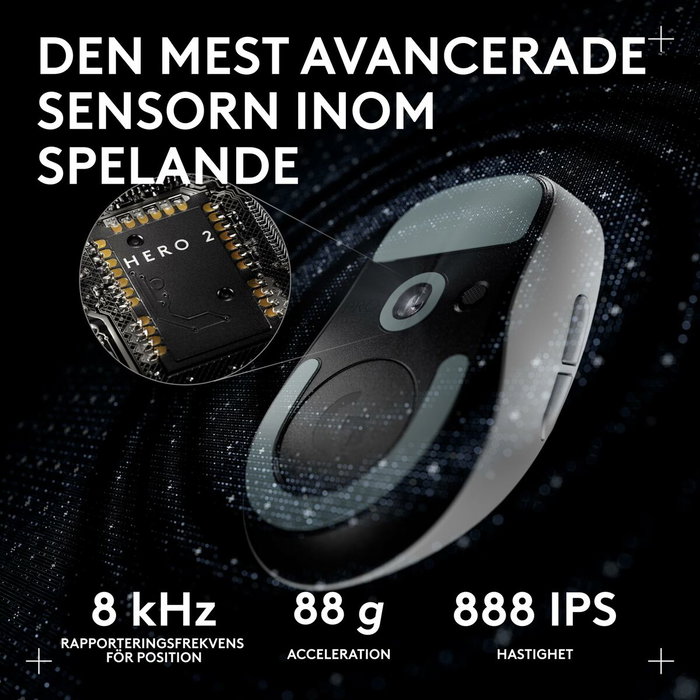 Logitech G PRO X Superlight 2c Blanc