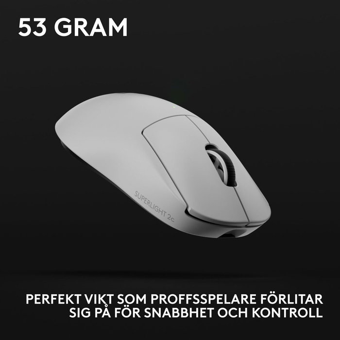 Logitech G PRO X Superlight 2c Blanc