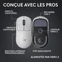 Logitech G PRO X Superlight 2c - Souris gaming sans fil ultra-légère - Blanc