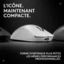 Logitech G PRO X Superlight 2c - Souris gaming sans fil ultra-légère - Blanc