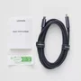 UGREEN - Câble USB-C vers USB-C Noir Nylon 100W PD 1 mètre - Charge rapide et transfert de données
