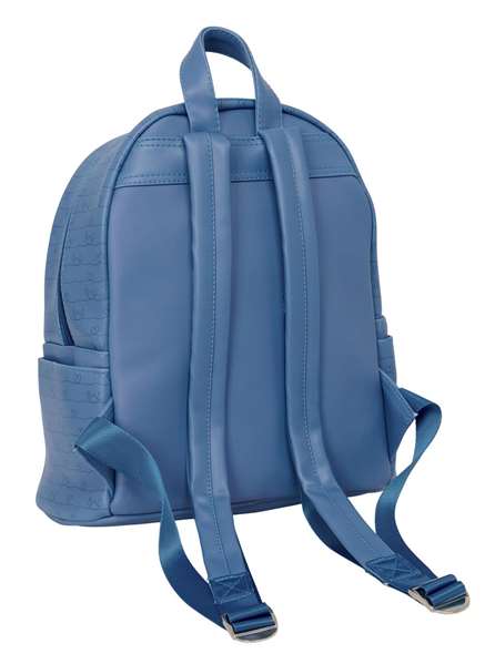 Safta Mini Sac à Dos Teen Stitch Bleu 24x28x12cm