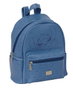 Safta Mini Sac à Dos Teen Stitch Bleu 24x28x12cm