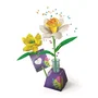 Clementoni Kit Créatif CREE TES FLEURS - Narcisse - Assemblage et Personnalisation de 2 Fleurs en Papier pour Enfants