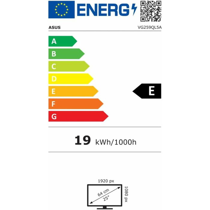Écran Asus 90LM0BK0-B01O71 24,5" Full HD