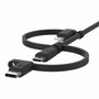 Belkin BOOST Charge Câble Universel USB-A vers Lightning/Micro/USB-C 1m Noir