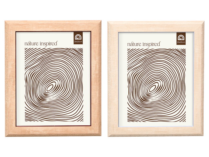 GIFTDECOR Lot de 24 cadres photo lisses 20x25 cm Madera GIFTDECOR Lot de 24 cadres photo lisses 20x25 cm Madera