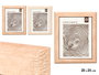 GIFTDECOR Lot de 24 cadres photo lisses 20x25 cm Madera