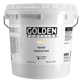 Golden Heavy Body Acrylique Titanium White 3,78 L