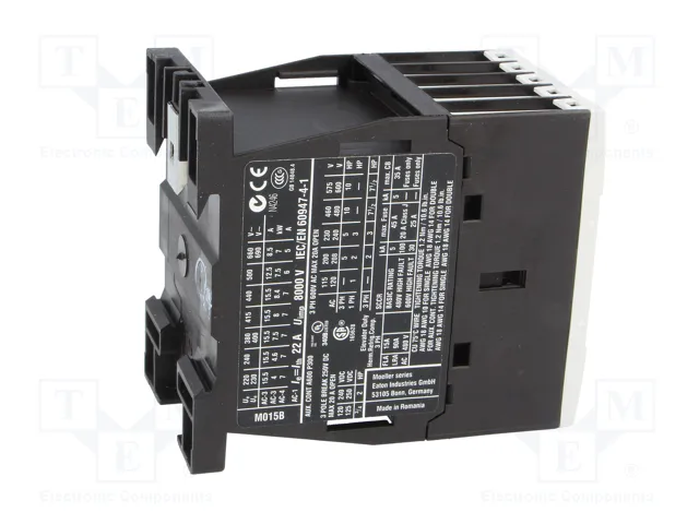 EATON ELECTRIC Contacteur DILM15-10-24VDC 3-pôles 15A 24VDC