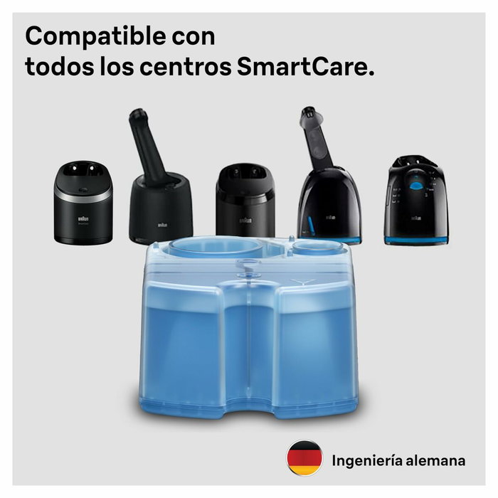 Braun CCR2 Cartouches de nettoyage pour station SmartCare, Pack de 2