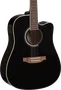 EKO Ranger 6 Cutaway EQ - Negra