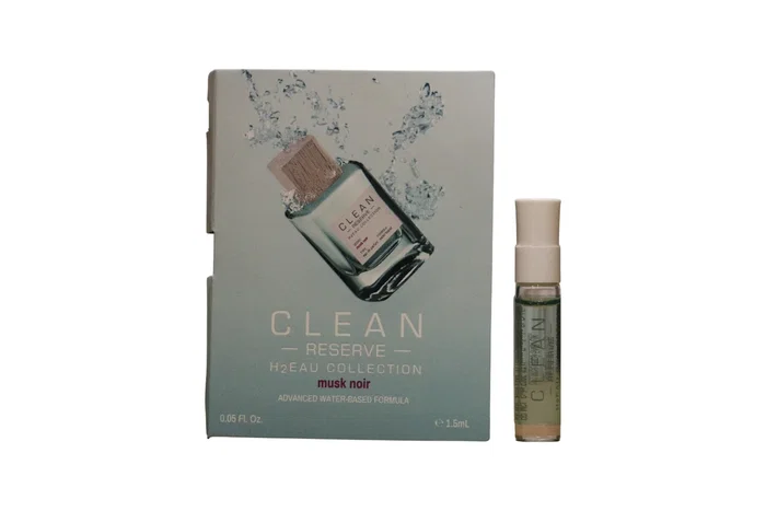 Clean H2Eau Musk Noir Eau de Parfum Échantillon 1.5 ml Clean H2Eau Musk Noir Eau de Parfum Échantillon 1.5 ml