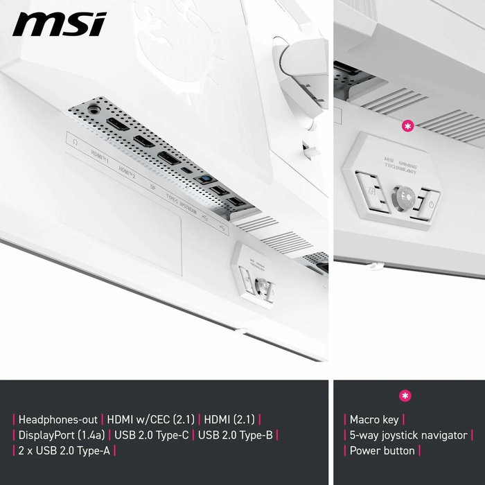 MSI MPG 321URXW QD-OLED Écran PC Gamer 32'' UHD 240Hz MSI MPG 321URXW QD-OLED Écran PC Gamer 32'' UHD 240Hz