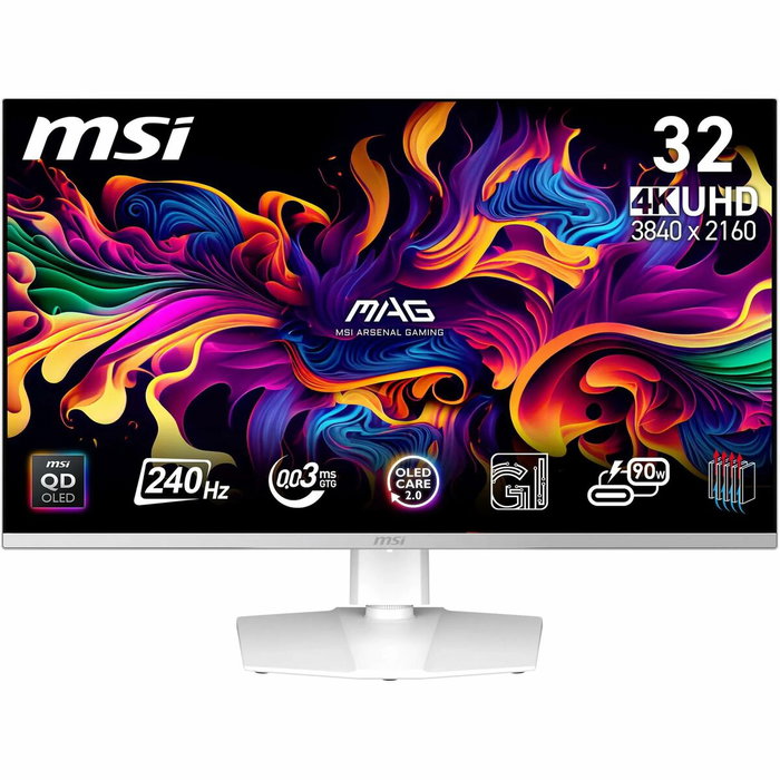 MSI MPG 321URXW QD-OLED Écran PC Gamer 32'' UHD 240Hz MSI MPG 321URXW QD-OLED Écran PC Gamer 32'' UHD 240Hz
