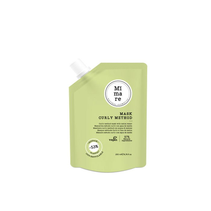 Mimare - Mascarilla Método Curly - Masque Capillaire Hydratant et Régénérant pour Cheveux Bouclés - 200 mL Mimare - Mascarilla Método Curly - Masque Capillaire Hydratant et Régénérant pour Cheveux Bouclés - 200 mL