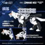 Takara Tomy Zoids RMZ-017 Command Wolf Urban Warfare Special Kit de modèle en plastique