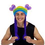 My Other Me Bonnet arc-en-ciel avec oreilles Taille M