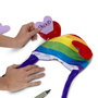My Other Me Bonnet arc-en-ciel avec oreilles Taille M